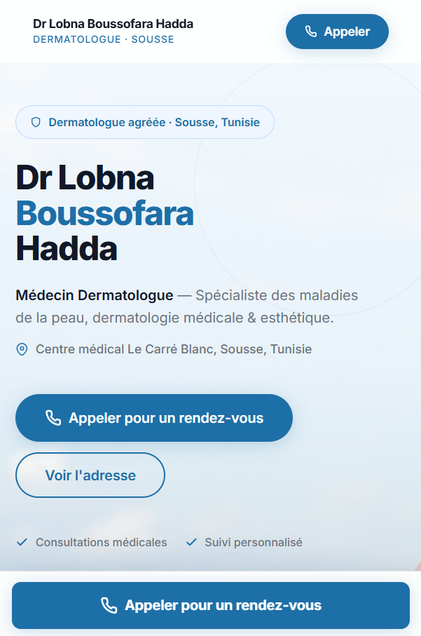 Dr Lobna Boussofara Hadda
